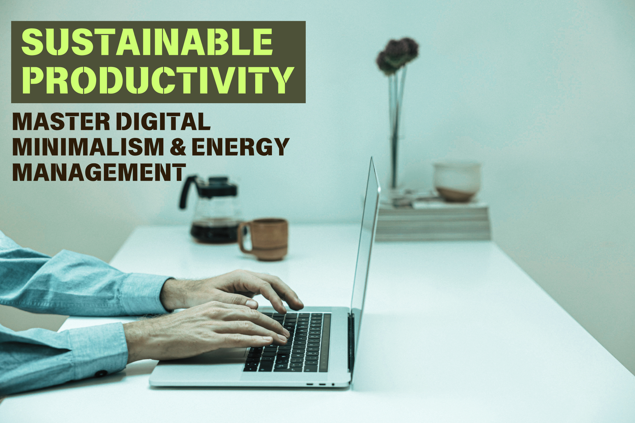 Sustainable Productivity: Master Digital Minimalism & Energy Management