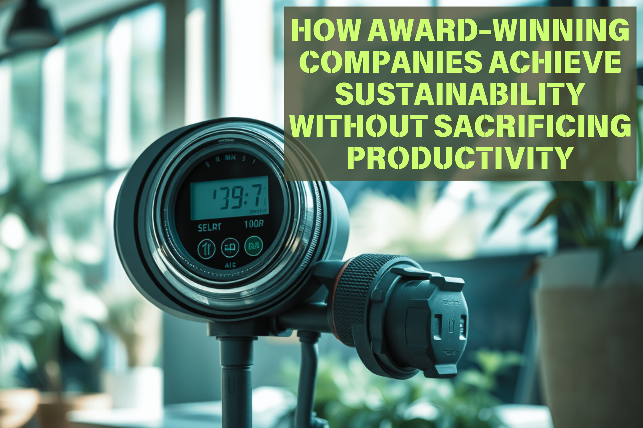 How Award-Winning Companies Achieve Sustainability Without Sacrificing Productivity